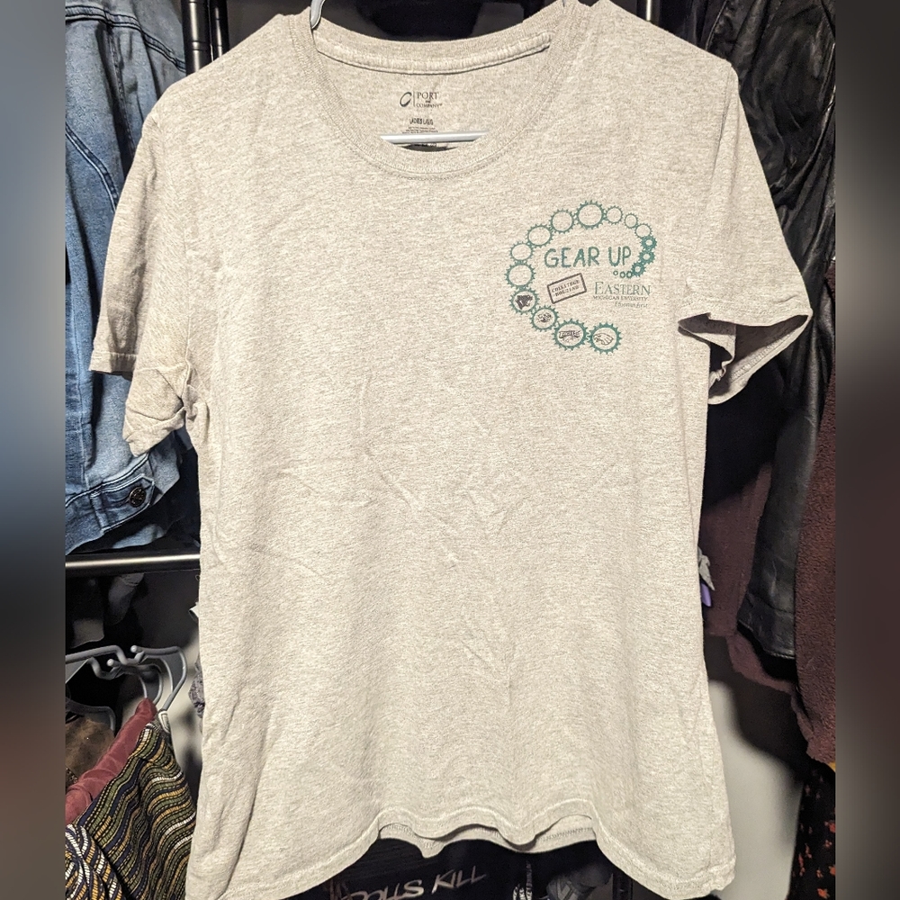 Gray Eastern Michigan T-Shirt
